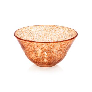 Colorful Glass Serving Bowl