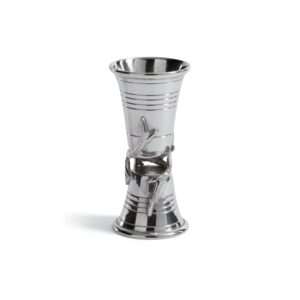 Antler Detail Pewter Jigger